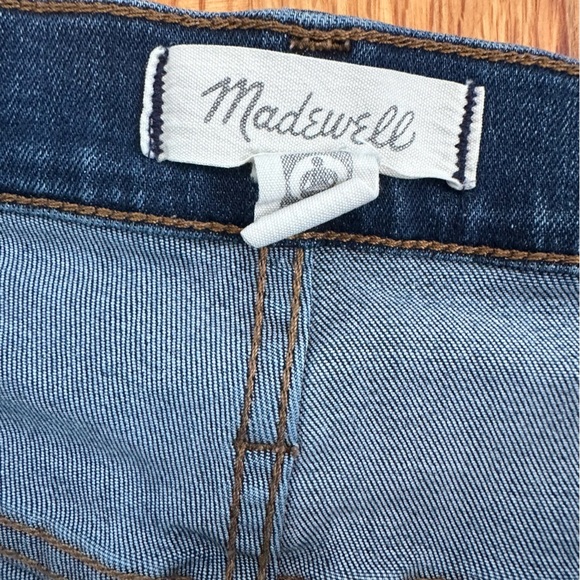 MADEWELL Mid-Rise Skinny Crop Jeans: Button-Front Size 28 (n3) - Picture 10 of 13